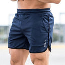 Men Fitness Shorts Navy blue XL