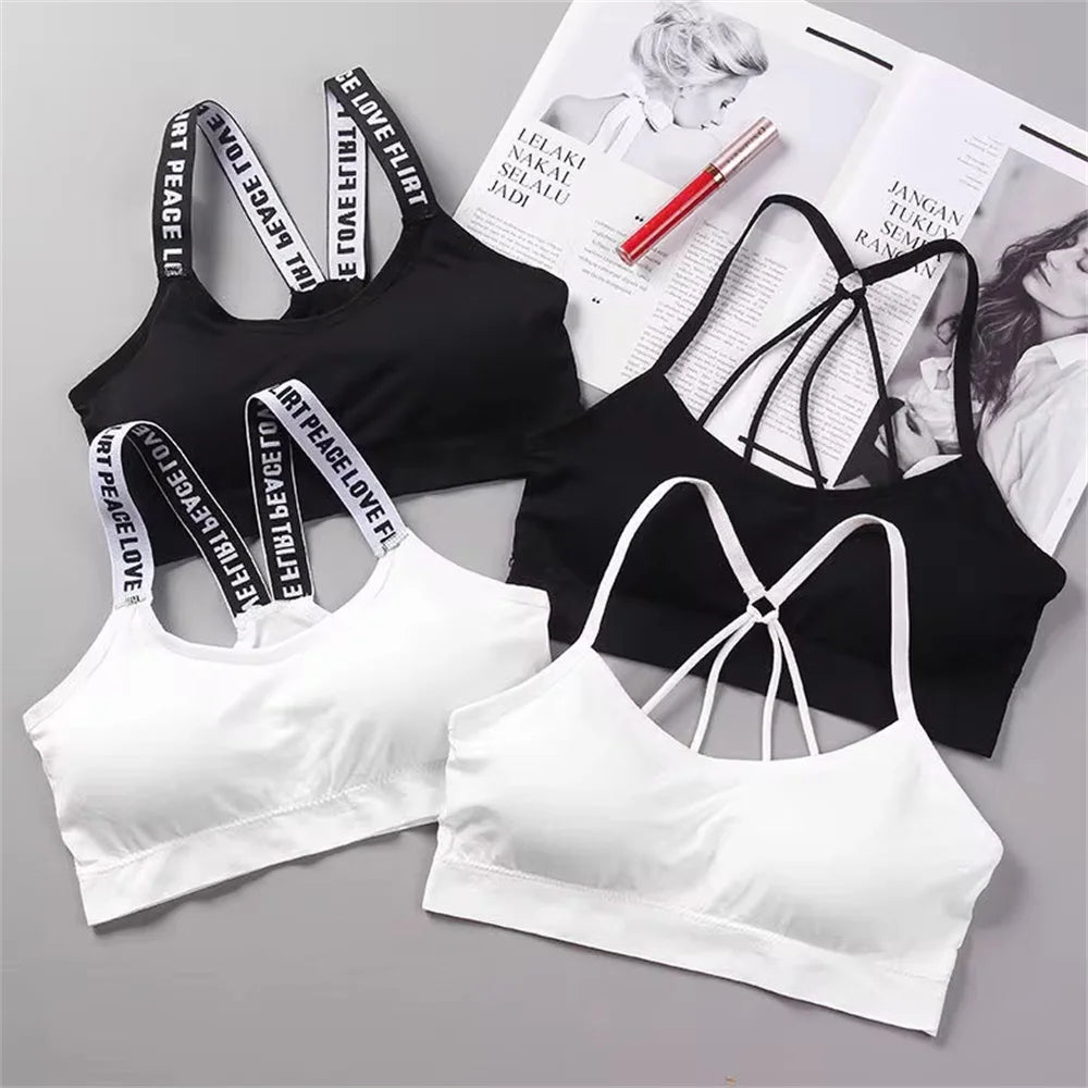 Letter strap back underwear