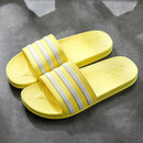 White Stripes Bathroom Slippers 2090Yellow