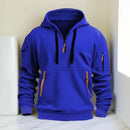 New Shoulder Drop Hoodie Dark blue XL