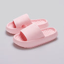 Summer EVA Solid Color Slippers Pink