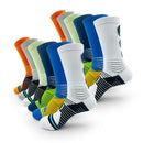 6 Pairs Of Breathable Calf Socks