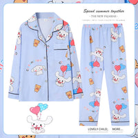 2pcs Long Sleeve Top & Pants Set B-Cinnamoroll Set 14 - (125cm-135cm)