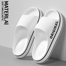 Women Letter Slippers White 44-45