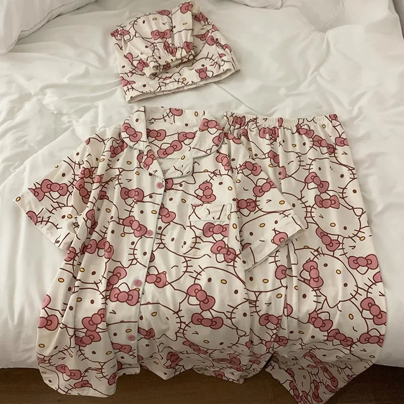 3pcs Sanrio Short Pyjamas 3pcs L