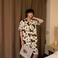 Men's Fashion Digita High-grade Pyjamas