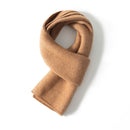 Cashmere Scarf - Wool Gold Camel 150x26