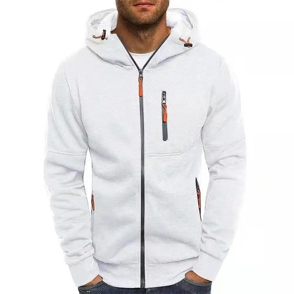 Men's Hoodies Long Sleeve white US M