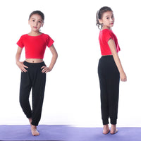 Children's Yoga Clothing Set Red