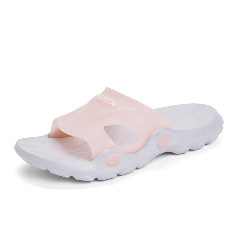 Indoor bathroom slippers for men Pink