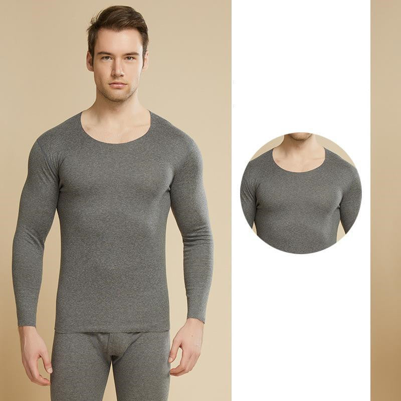 Cashmere Thermal Underwear Suit Mens light grey