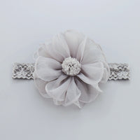 Baby hair accessories Gray