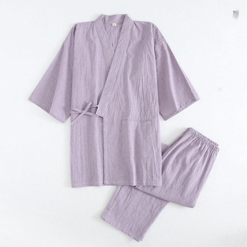 Cotton Washed Pyjamas Suit