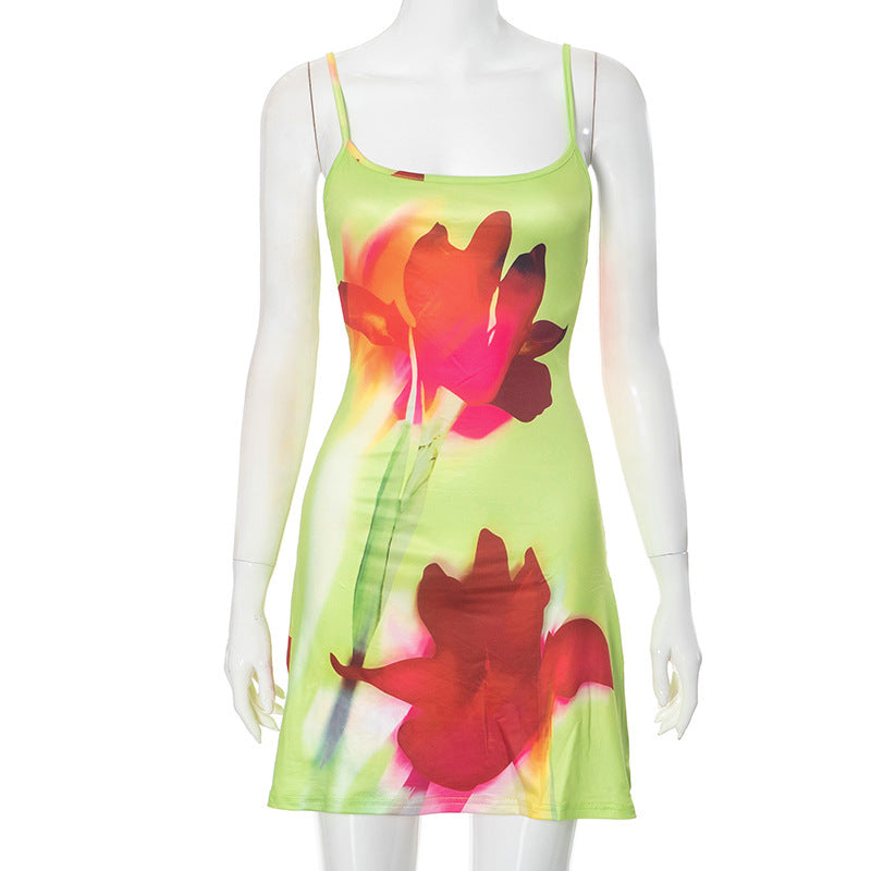 Summer Flowers Printed Casual