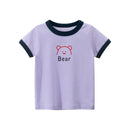 Girls' Short-sleeved T-shirt Children's Clothing