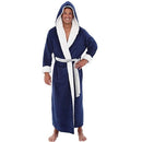 Men's Pajamas Solid Color Home Wear White with blue