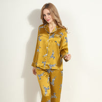 Ladies Mulberry Pure Silk Pajamas Silk