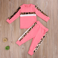 Girls Clothing Sets Autumn Winter Toddler Pink