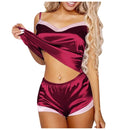 Pyjamas Ladies Nightwear Women Pajamas Sexy Nightclothes Red