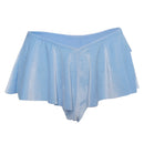 Womens Low Waist Loose Casual Skirt Shorts Blue