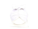 Cute and Soft Turban Headwrap For Little Girls 35 to 48 White