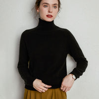 Merino Wool+Cashmere Sweater Black