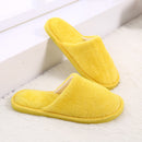 Cotton Slippers For Women Yellow