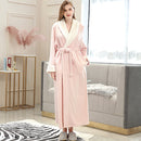 Flannel Nightgown Pajamas Women Pink