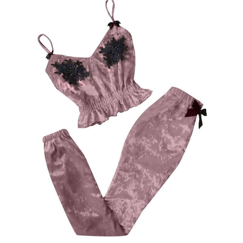 Women Lingerie Pyjamas Pink