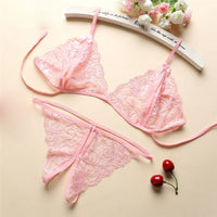 Three-point lingerie Pink