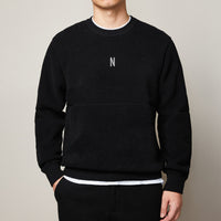 Men's Imitation Cashmere Embroidered Thick Sweater