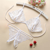 Three-point lingerie White