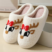 Home Slippers Cute Cartoon Cotton Slippers Fox