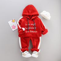 Children's clothing sports suit Red 3style