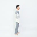 New soft striped pajamas in spring