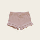 Rose Grey Embroidered Knitting Baby Kids Clothing Shorts