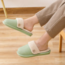 Home non-slip thick warm and comfortable EVA waterproof cotton slippers