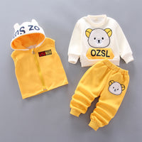 Children's Pyjamas Three Piece Set