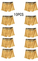 10Pcs Men's Underwear C 10pcs 4XL 80-85kg