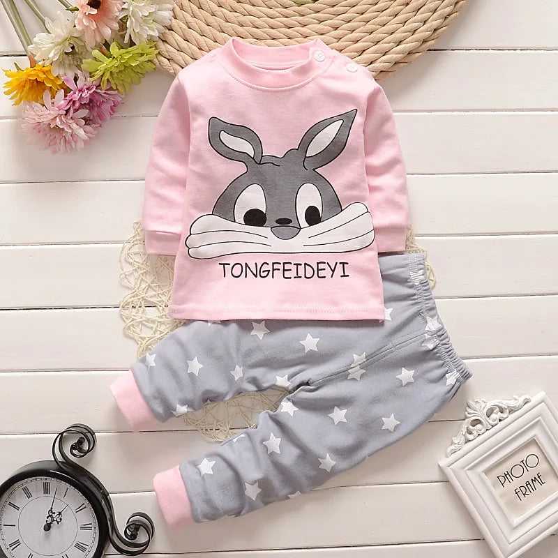 Cotton Baby Girl Sleepwear P4 12M