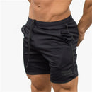 Men Fitness Shorts Black M