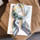 New Fashion Printed Women's Scarf JNC496-01 70X70cm