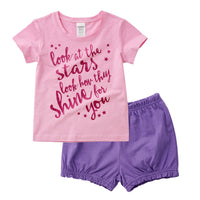 Baby Two-piece Short-sleeved Children's Clothing 6style