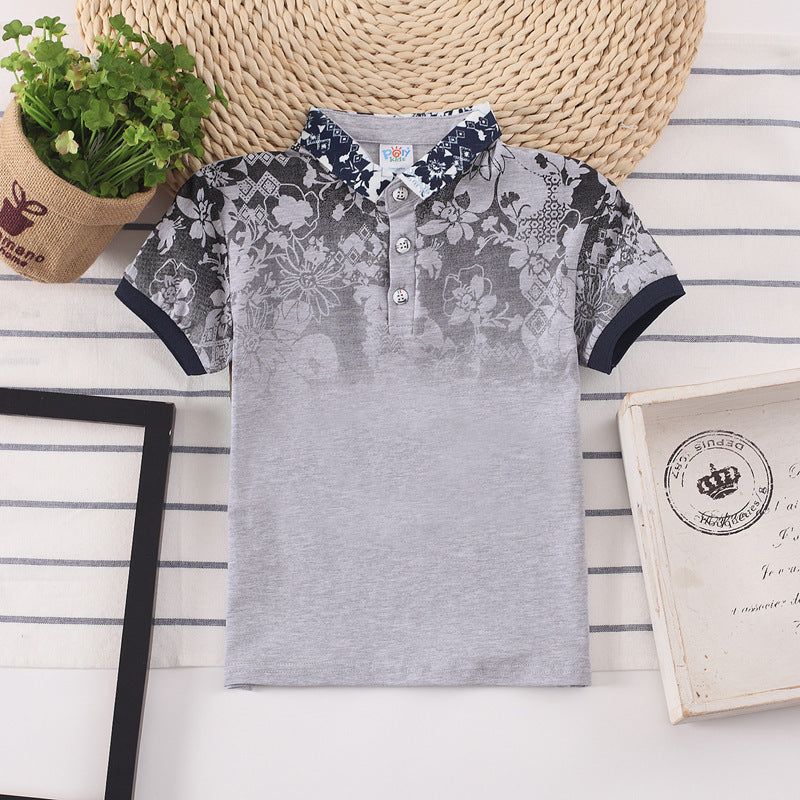 Children Clothes Baby Wear Children's T-Shirt 617 grey