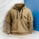 New Shoulder Drop Hoodie Khaki M