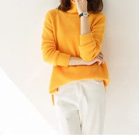 Cashmere sweater pineapple knit wool bottoming shirt