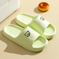 Summer Printing Cute Slippers green 38.5