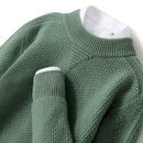 Winter Rhombus 100% Wool Sweater Men