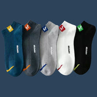 5/10/20/30 Pairs Short Socks 5 Pairs C One Size