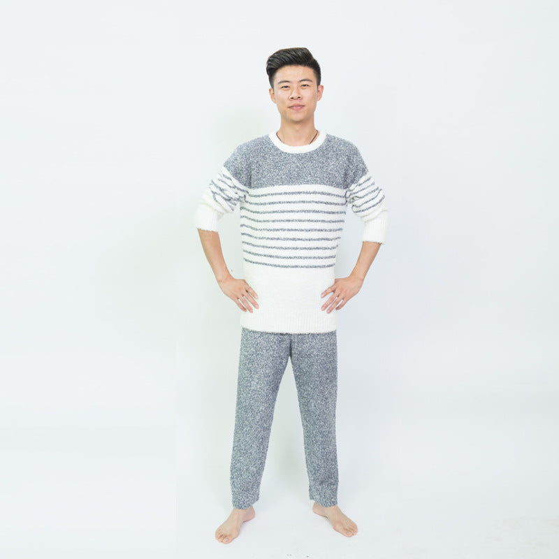 New soft striped pajamas in spring